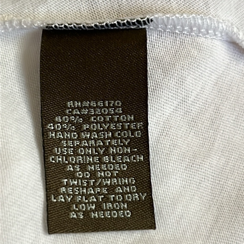 Anthropologie Fei Laser Cut White Tank NWT - Picture 11 of 11